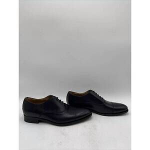 NEW TO BOOT NEW YORK men's forley cap-toe leather oxfords in black luc